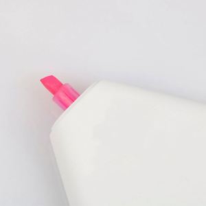 Custom Triangle <b>Highlighters</b>, 3-in-1 Fluorescent Brush Tip <b>Pens</b> for School & Office Stationery Supplies - Product Image 4