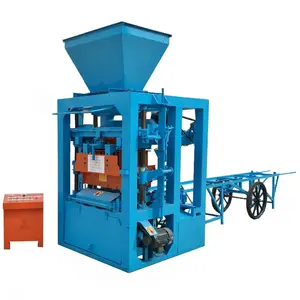 Haiti manuell einfacher Pfostenmaschine Uganda Ziegelherstellung Preis zu verkaufen Steckblöcke-Maschine