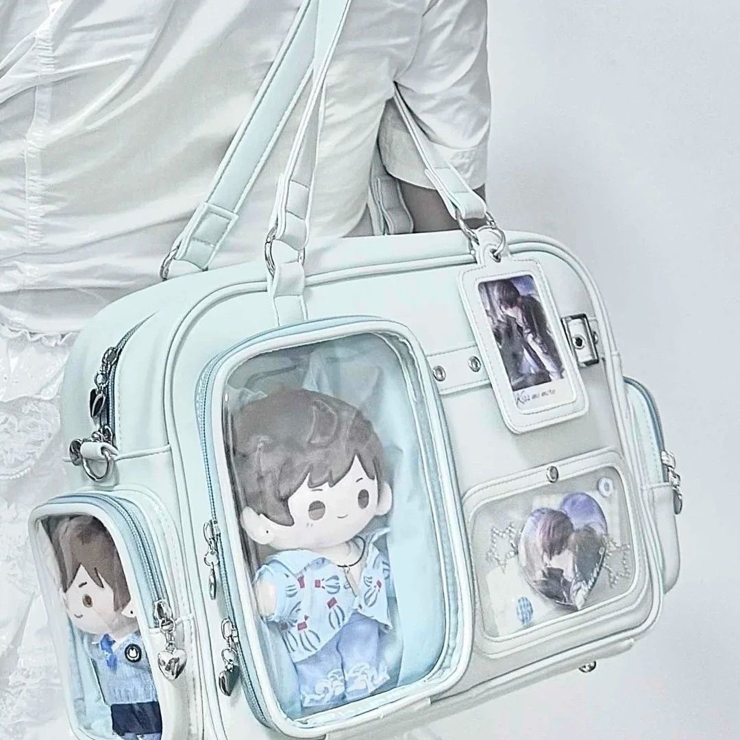 Blue-no accessories, personal items concealed