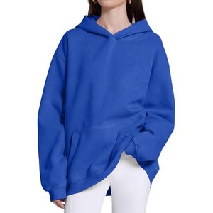 2025 femmes sweat à capuche surdimensionné poids lourd Vintage lavage à l'acide à capuche 3D serviette broderie à capuche haut court à capuche pour les Couples - Product Image 1