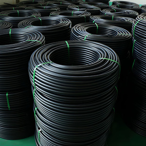 HDPE PE100 ad alta pressione durevole tubo di alimentazione dell'<span class=keywords><strong>acqua</strong></span> DN20 SDR11 SDR13.6 blu/nero arrotolato rotolo ISO4427 prezzo di fabbrica - Product Image 6