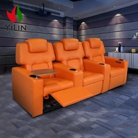 Yilin-meubles de cinéma inclinable, mobilier d'usine, Design moderne, dubaï, fauteuil de cinéma, avec dossier électrique, ensemble canapé