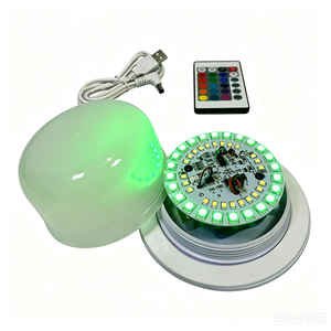 Bombillas <span class=keywords><strong>LED</strong></span> de Repuesto Recargables IP65 con Base de Rosca, para Decoración de Muebles de Exterior y Bares, con Control Remoto y Función de Atenuación - Product Image 2