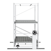 Banc roulant hydroponique pour serre agricole Banc roulant à flux Table de culture pour serre