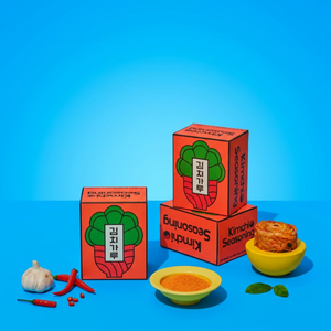 Condimento en Polvo para Kimchi, Mezcla de Especias con Sabor a Kimchi Coreano para Aperitivos, Papas Fritas, Palomitas y Ramen - Product Image 1