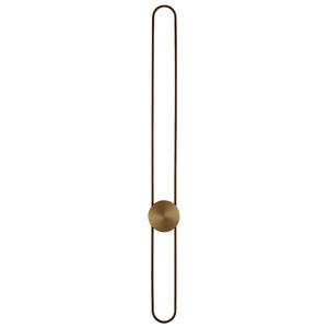 Minimalist All Copper Wall Lamp Led Touch <b>Control</b> For Living Room Bedroom Sofa <b>Tv</b> Background Lighting - Product Image 5