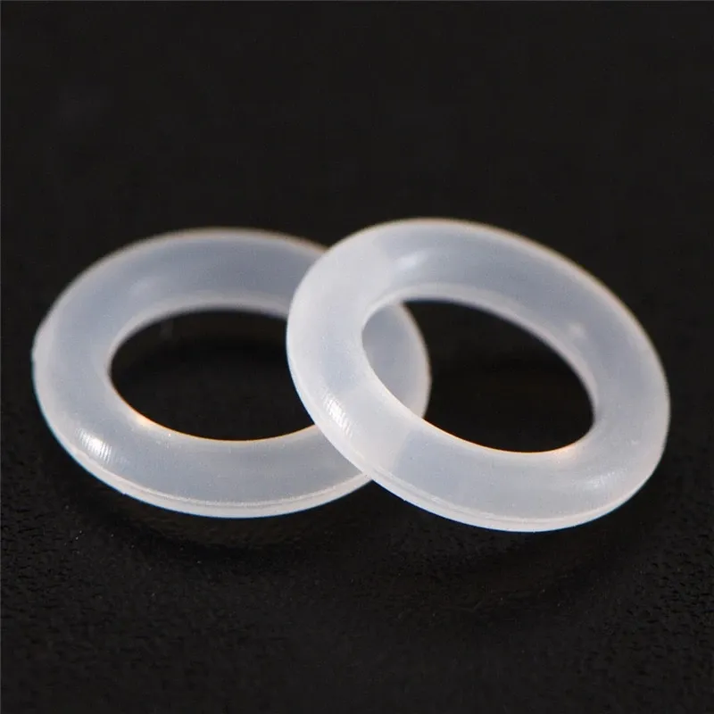 Cincin O silikon untuk cangkir kopi, cincin O ukuran standar, cincin silikon untuk industri makanan