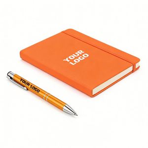 Regalo Promocional, Cuaderno de Cuero Genuino con Logotipo Personalizado, Diario de Cuero, Cuaderno A5 de Tapa Dura, Cuaderno A5 de Cuero - Product Image 1