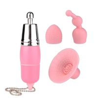 Ensemble de trois mini-vibromasseurs en forme de gourde, stimulateur féminin, baguette érotique de stimulation, produits pour adultes, 3-en-1