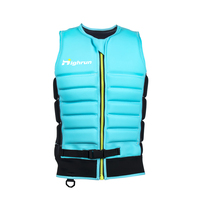 Obral jaket keselamatan untuk selancar kulit halus papan air Fitting dekat rompi air olahraga EPE busa PVC disesuaikan Neoprene Pfd