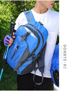 <span class=keywords><strong>Sac</strong></span> d'<span class=keywords><strong>alpinisme</strong></span> Hot Selling Wholesale <span class=keywords><strong>40</strong></span> <span class=keywords><strong>Litres</strong></span> Large Capacity Color Contrast Travel Bag Light Short Trip Backpack - Product Image 2