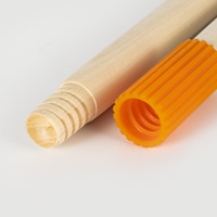 Perche d'extension connectable en bois de peuplier pour rouleau à peinture, idéale pour le bricolage