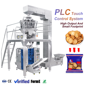 Máquina Automática de Pesaje y Empaquetado Multicabezal para Galletas, Dulces y Bocadillos - Product Image 1