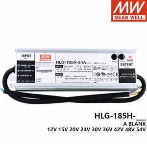 MEAN WELL 185W Tension et courant constants Pilote LED Série HLG-185H 12V-54V Utilisation industrielle Multi-Protection - Product Image 6