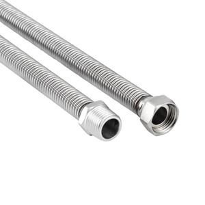 Manguera Metálica Corrugada de Alto Rendimiento con Roscas Macho/Hembra - Product Image 1