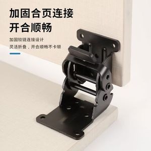 Charnière pliante moderne en acier à angle réglable et autobloquante à 180 degrés pour meubles d'appartement, d'hôtel, de maison et de bureau - Product Image 4