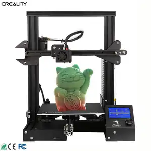 Creality 3d impressora Ender-3, diy, 3d drucker, tamanho de impressão popular, 235*235*250mm, kit de impressora 3d