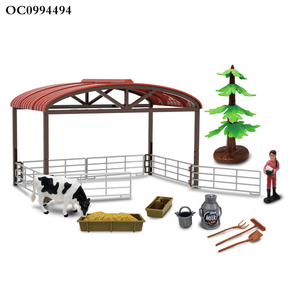 16 pezzi di simulazione di cavalli da <span class=keywords><strong>fattoria</strong></span> giocattolo per bambini con suono luminoso - Product Image 4