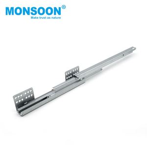 Armadio da cucina porta porta cassetto telescopico guida nascosto in metallo bianco D-tipo Multbox-alto sistema di cassetto con ringhiera rotonda - Product Image 3