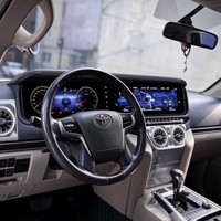 Reproductor de DVD Doble para Auto de 12.3 Pulgadas, Radio Android con Pantalla Táctil, Navegación GPS, Carplay para Toyota Land Cruiser LC200 2008-2022