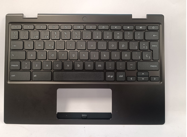 Replacement Laptop Palmrest Keyboard Assembly Part for Asus Chromebook 11 CR1100FKA Upper Case 90NX03E1-R30US0 SPANISH (WFC)