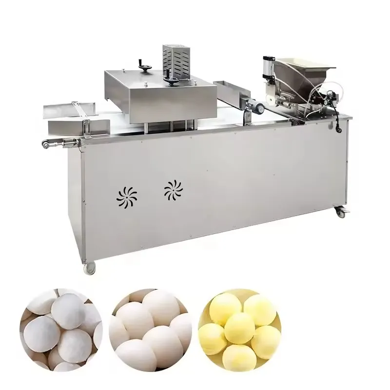 Stainless Steel Automatic Large Gram Bread Cookie Dough Ball Cutting Making Machine Dough Cutter Divider Rounder Machine