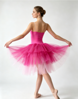 Robe de performance de ballet à bretelles spaghetti, jupe en tulle multicouche, costume de danse de scène pour filles et femmes, couleur personnalisée disponible