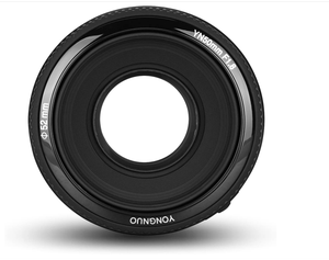 YONGNUO YN50mm F1.8 для камер <span class=keywords><strong>Canon</strong></span> с байонетом EF |   Широкоугольный объектив с автофокусом и ручной фокусировкой, 50 мм F1.8C для камер <span class=keywords><strong>Canon</strong></span> с байонетом EF - Product Image 2
