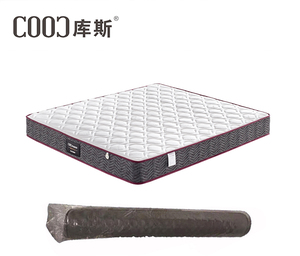 Colchón de látex natural con resorte de espuma para hotel, colchón de espuma de hotel con resorte, en caja - Product Image 1