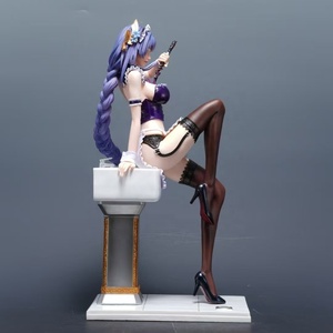 Salle de bains Thunderbolt Crimson Flame x Song Song Bathroom Maid Series gk figurine game périphériques ornements - Product Image 4