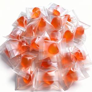 Gomitas <span class=keywords><strong>de</strong></span> Fruta Pelada con Sabor a Durazno Multicolor <span class=keywords><strong>de</strong></span> Alta Calidad, Empaquetadas Individualmente en Bolsa, Caramelos <span class=keywords><strong>de</strong></span> Frutas 3D, Personalización OEM - Product Image 4