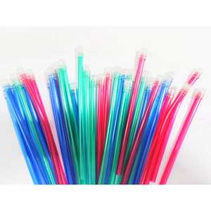 Ejecteur de salive en plastique jetable, coloré, <span class=keywords><strong>PVC</strong></span> de haute qualité pour la chirurgie buccale et l'utilisation en clinique, pack d'ejecteurs de salive - Product Image 3