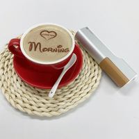EVEBOT Impresoras Laminas Comestibles Café Gâteau et Pâtisseries Macaron Imprimante alimentaire portable Stylo Machine d'impression alimentaire