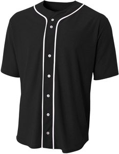 Maillot de football américain pour jeunes Maillot de football de club en polyester noir et blanc et maillot de football pour une utilisation au baseball - Product Image 2