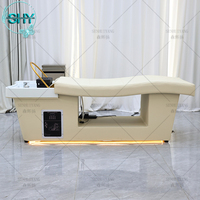 Head Spa Shampooing Chaise Spa Head Water Therapy Colorful Light Therapy Foot Spa Thai Shampooing Lit avec Water Therapy et Steamer