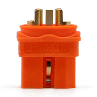 Amass XT60I XT60IPW Steckverbinder mit Signalpin, Rechteckiger Horizontaler Vergoldeter Stecker für UAV-Stromversorgung, Direkter OEM-Service ab Werk