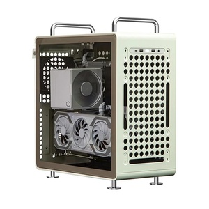 Boîtier d'ordinateur <span class=keywords><strong>Cooler</strong></span> <span class=keywords><strong>Master</strong></span> Cool Cube 540 neuf, EATX, poignée personnalisée, refroidissement par eau 360, gaming, côté transparent, mid-tower - Product Image 1