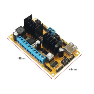 Mô-đun Điều Khiển Động Cơ Bước <span class=keywords><strong>4</strong></span> Kênh <span class=keywords><strong>DC</strong></span> Sang <span class=keywords><strong>DC</strong></span> L298N Cho Xe Robot 4WD - Product Image 2