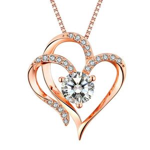 Necklace Five Leaf Clover Brown Cross Border Multi Ready Retail Packaging Wholesalers Nickel-free Vacuum Plating Nickel Content - Product Image 3