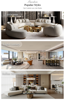 Chaises de salle à manger en cuir véritable de luxe BS Foshan, placage de noyer noir brillant, plateau en marbre, ensemble de table moderne pour villa et hôtel