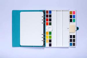 Kit de peinture en <span class=keywords><strong>aquarelle</strong></span> pour enfants, nouveau produit de qualité supérieure, pour croquis, livre de voyage, sécurité à utiliser - Product Image 4