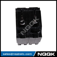 Interruptor de Circuito Miniatura (MCB) de 2 Polos, Negro, Tipo Enchufable, 120V/240V 50A, Fabricantes Profesionales