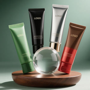 ضغط فارغ من البلاستيك البيئي الفاخر المخصص لتعبئة مستحضرات التجميل مع غطاء لولبي للعناية بالبشرة - Product Image 6