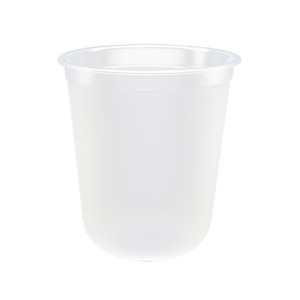 Vaso de Plástico en Forma de U con Logotipo Personalizado al por Mayor para Bodas, 14oz 16oz 24oz, Vaso Desechable Transparente Esmerilado para Té con Leche - Product Image 4