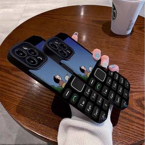 เคสโทรศัพท์มือถือหนังเทียมพิมพ์ลายเต็มหน้า<span class=keywords><strong>จอ</strong></span>สีน้ำเงินเข้มสำหรับ <span class=keywords><strong>iPhone</strong></span> 8 x XR XS 11 12 13 14 15 16 PRO MAX - Product Image 6