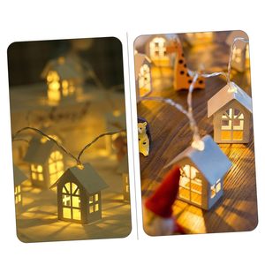 <span class=keywords><strong>Guirlande</strong></span> <span class=keywords><strong>lumineuse</strong></span> LED de Noël pour maison, blanc chaud, décoration festive d'intérieur - Product Image 5