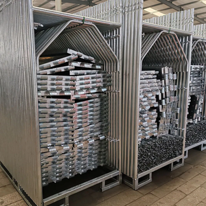 किफायती स्टील फ्रेम गर्म डुबकी गैल्वनाइज़र क्यू235 स्टील फ्रेम चलती गैल्वेनाइज्ड लेयर टॉवर बिल्डिंग के लिए - Product Image 2