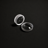 Lentille optique médicale en quartz sur mesure, asphérique, plano-convexe, moulée, avec revêtement antireflet, haute précision, compatible OEM, haute clarté