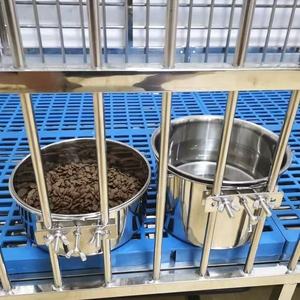 Juego de comederos personalizados para perros, colgantes y antiderrame, para jaulas, utensilios para comida de mascotas, para uso en jaulas, transfronterizo, para soporte de comedero para perros - Product Image 3