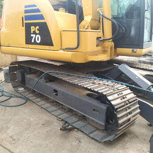 Excavatrice Komatsu PC70 d'occasion de 7 tonnes, moteur Cummins, pompe hydraulique Kawasaki, moteur d'origine japonaise, 1200-2000 heures, 90% neuve, modèle 2023 - Product Image 2